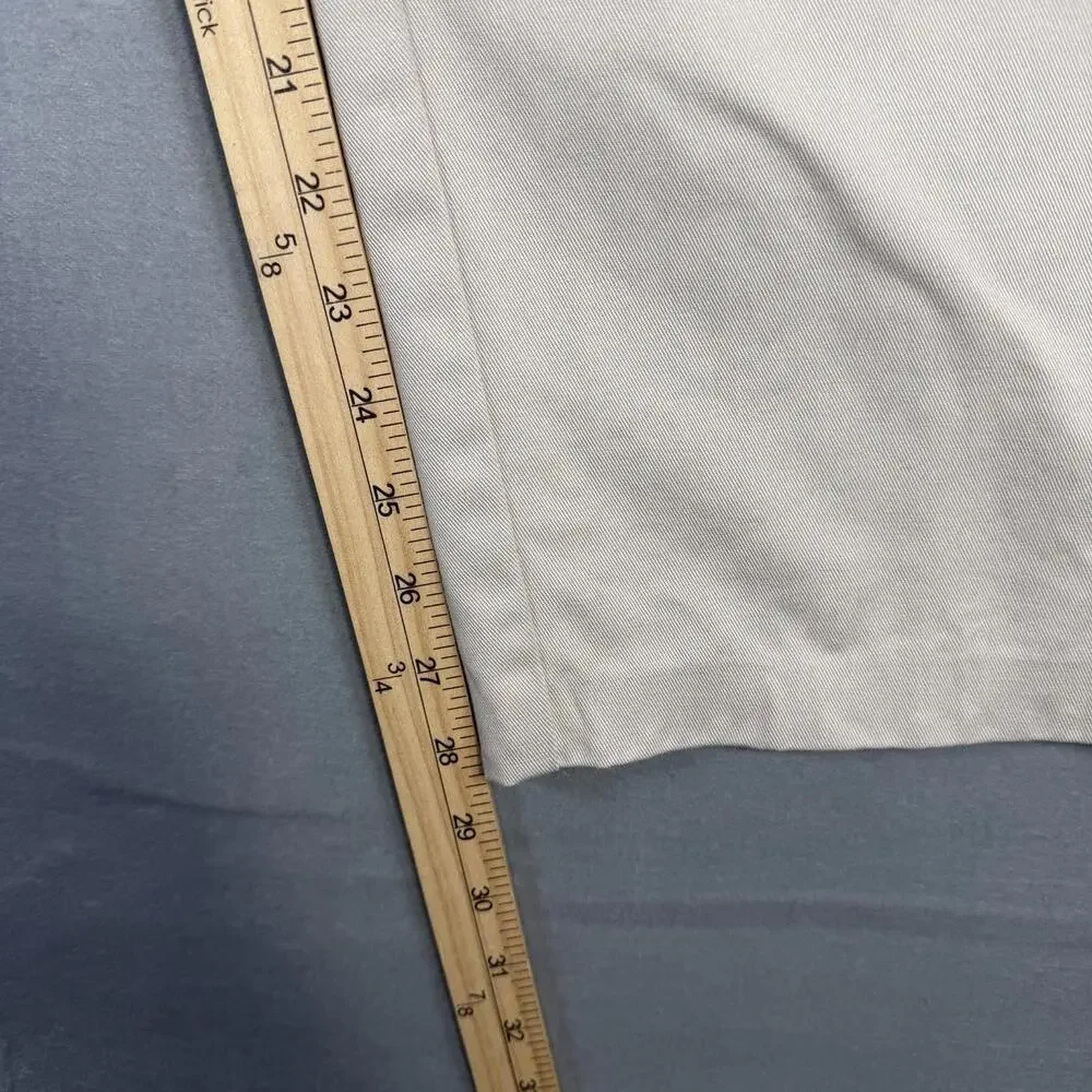 Vintage Polo Ralph Lauren Andrew Pants Mens 38x29 Beige Cream Pleated Chino 90s